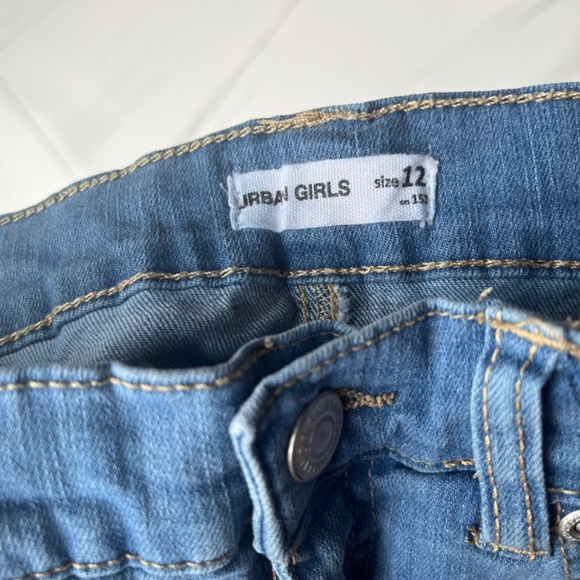 Distressed Denim Jean Shorts - Picture 3 of 3